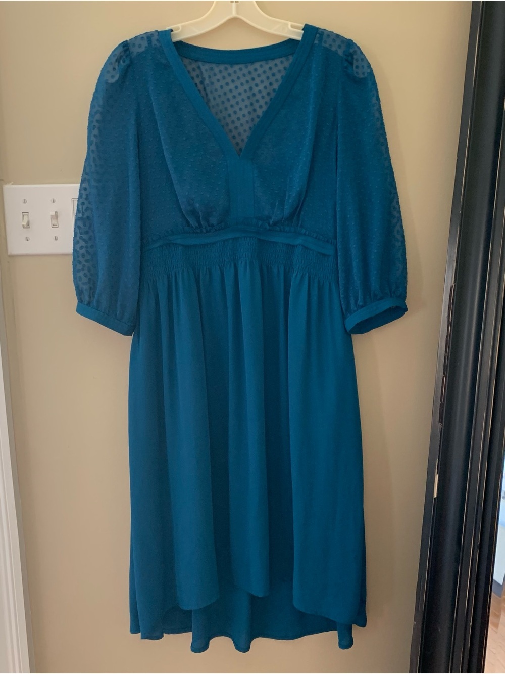 Anthropologie HD in Paris Blue Dress size 02